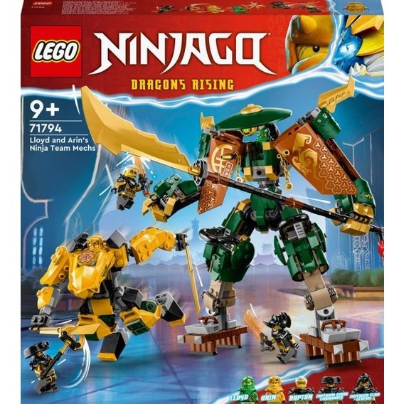 Конструктор LEGO Ninjago Командные работы ниндзя Ллойда и Арин 764 деталей (71794)