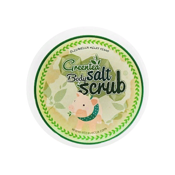 

Elizavecca Greentea Salt Body Scrub Скраб Для тела с экстрактом зеленого чая и какао 500 ml
