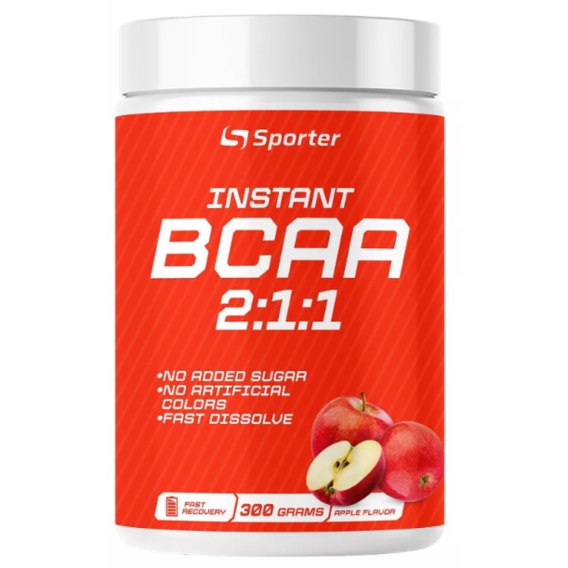 Аминокислота для спорта Sporter BCAA Instant 300 g / 30 servings / apple