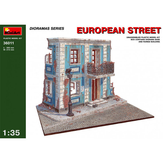 Диорама Miniart Фрагмент европейской улицы (MA36011)