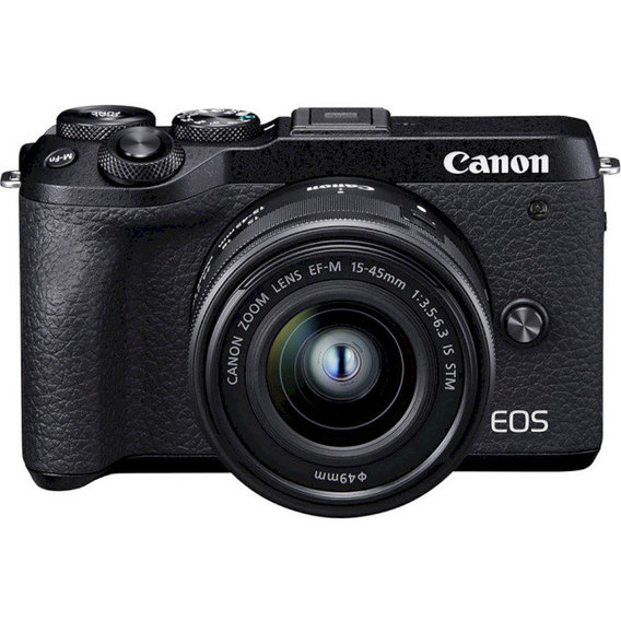 Canon EOS M6 Mark II kit (15-45mm) STM + EVF Black