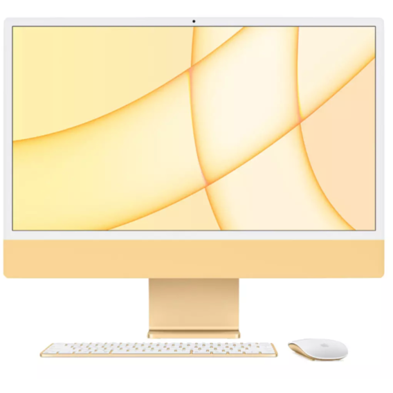 Компьютер Apple iMac M1 24" 1TB 8GPU Yellow Custom (Z12S000NV) 2021