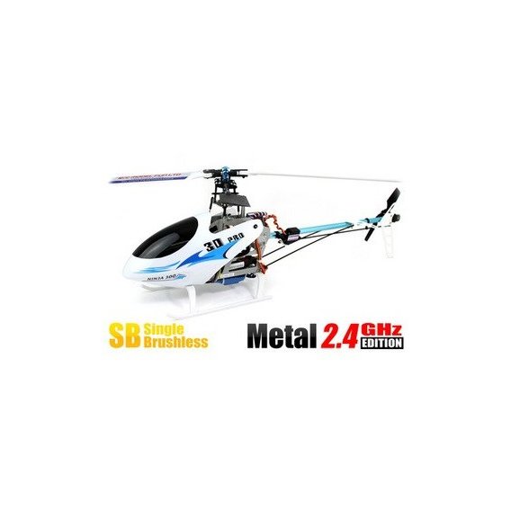 Вертолет Skyartec NINJA 300-400 3D электро 2.4ГГц белый RTF