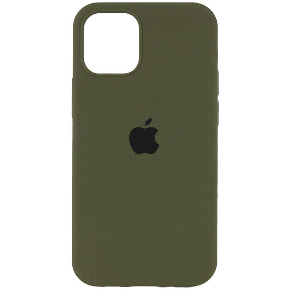 Аксессуар для iPhone Mobile Case Silicone Case Full Protective Green/Dark Olive for iPhone 14