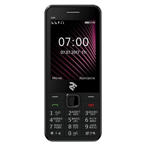 Мобильный телефон 2E E240 Dual Sim Black (UA UCRF)