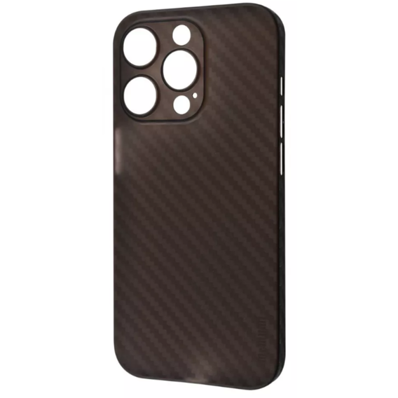 Аксессуар для iPhone Memumi Slim Carbon Series Case PC Black for iPhone 14 Plus