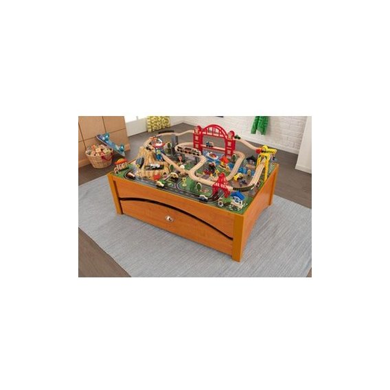 Железная дорога KidKraft Honey Metropolis Table and Train Set (17496)