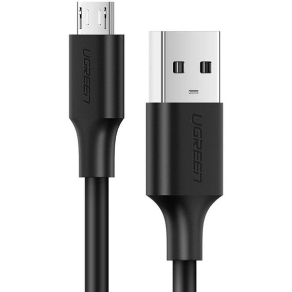 Кабель Ugreen USB Cable to microUSB 1.5m Black (60137)