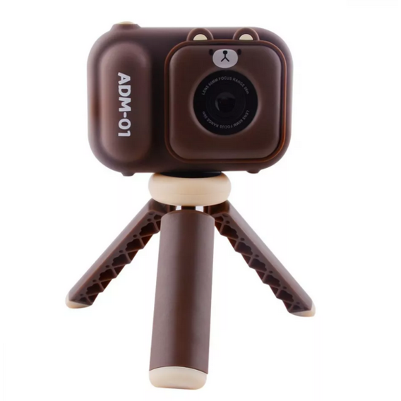Детский фотоаппарат S11 со штативом brown