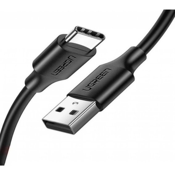 Кабель Ugreen USB Cable to USB-C 2m Black (60118)