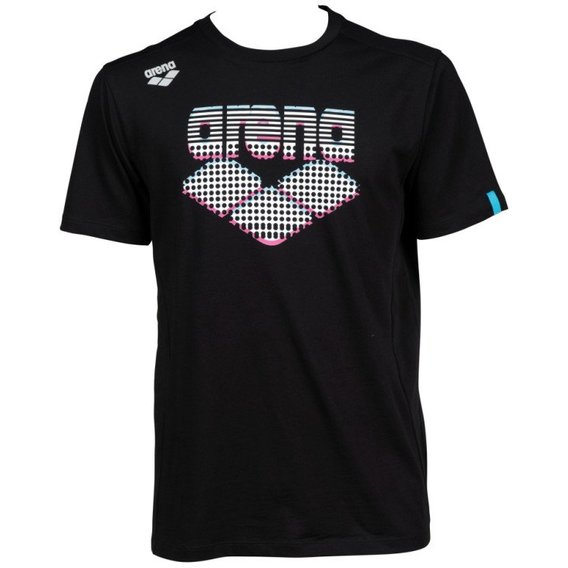 

Спортивная футболка Arena Te T-Shirt 003765-501 50 черная с принтом