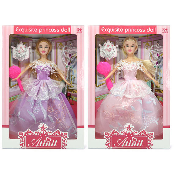 Кукла DIY toys Принцесса в бальном платье с аксессуарами (в ассортименте) (CJ-2232861)