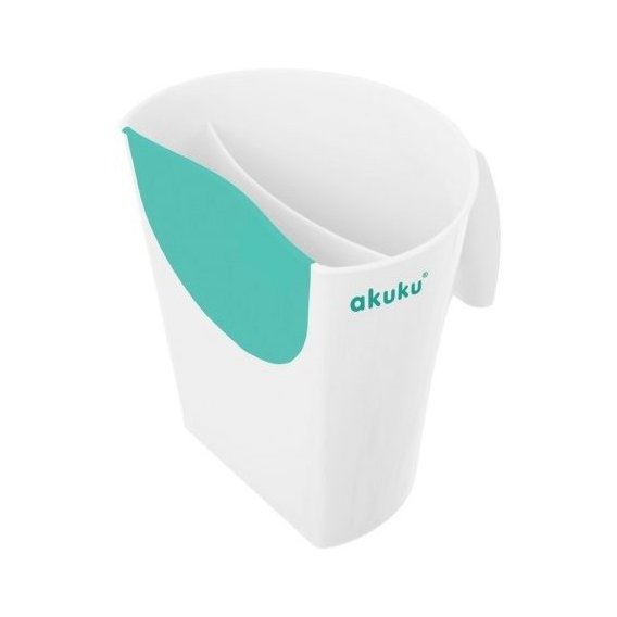 Ковшик для купания Akuku мятно-белый (A0430)