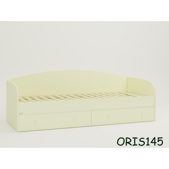 Кровать-диванчик Oris Nika подростковая 190x80 Слоновая кость (ваниль)