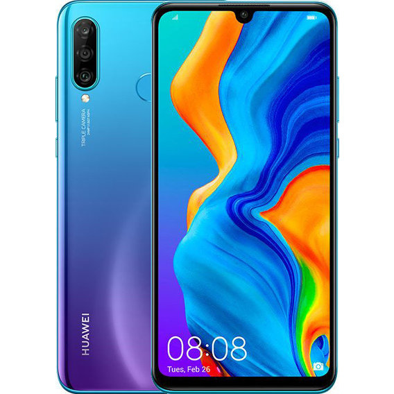 Смартфон Huawei P30 Lite 6/256GB Dual Peacock Blue