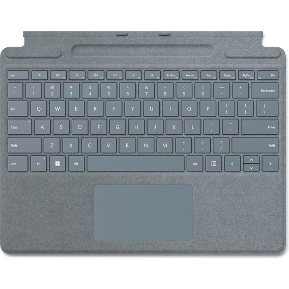 Аксессуар для планшетных ПК Microsoft Surface Pro X / Surface Pro 8 Signature Keyboard Platinum (8XA-00061)