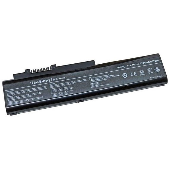 Батарея для ноутбука ASUS A32-N50 N50 11.1V Black 5200mAh OEM