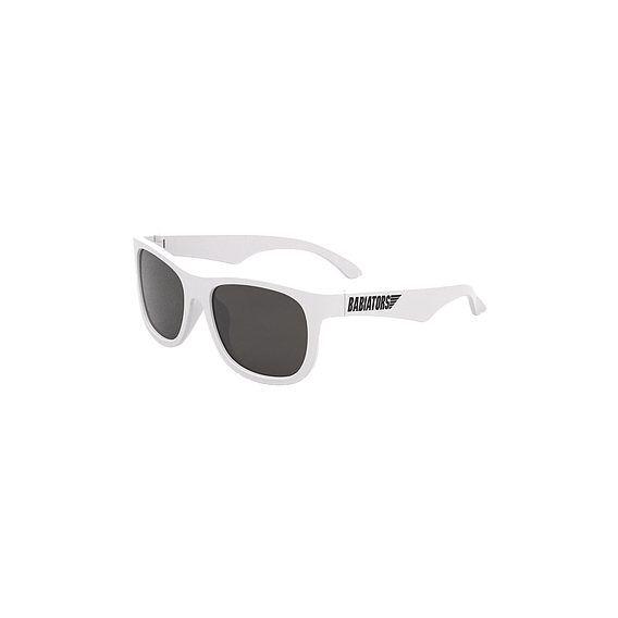Детские солнцезащитные очки Babiators Original Navigator Wicked White Limited Edition (NAV-012)