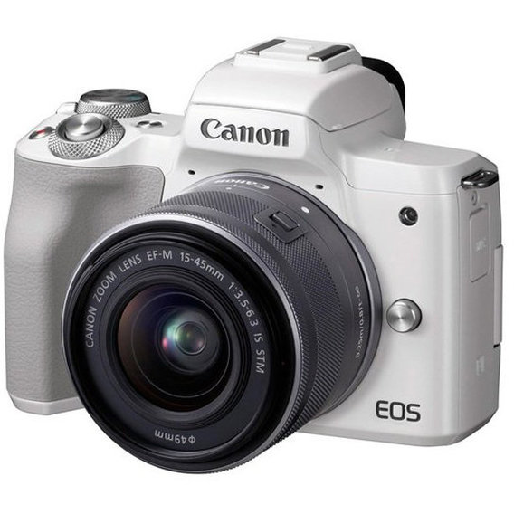 Canon EOS M50 kit (15-45mm) IS STM White (2681C057) Официальная гарантия