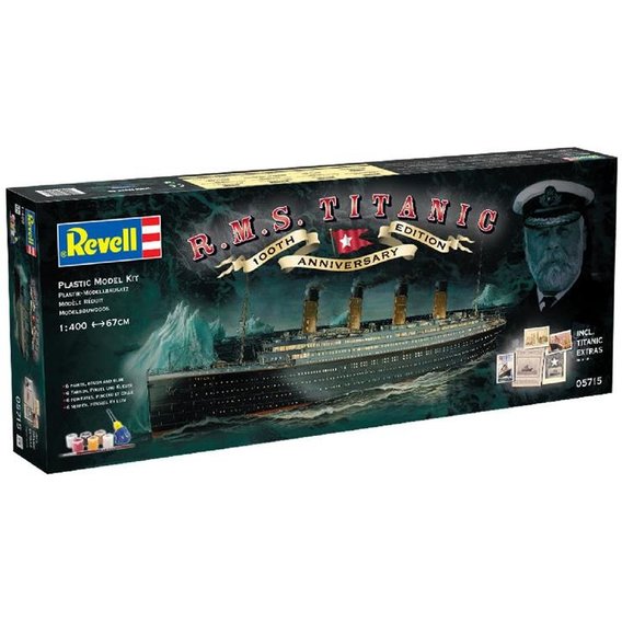 Збірна модель Revell набір Лайнер Титанік. До 100летию споруди. рівень 5 масштаб 1: 400