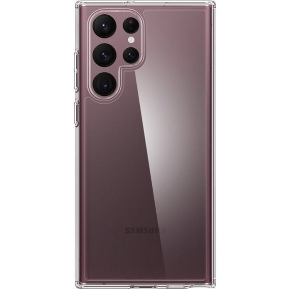 Аксессуар для смартфона Spigen Hybrid Crystal Clear (ACS03918) for Samsung S908 Galaxy S22 Ultra