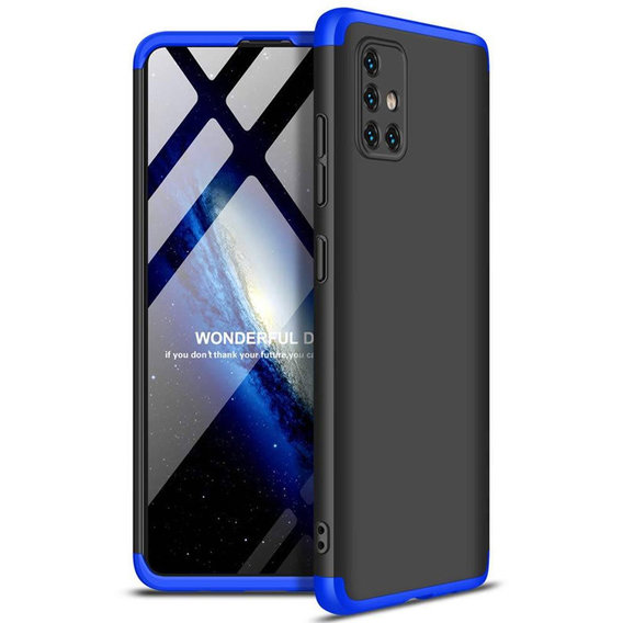 Аксессуар для смартфона LikGus Case 360° Black/Blue for Samsung A515 Galaxy A51