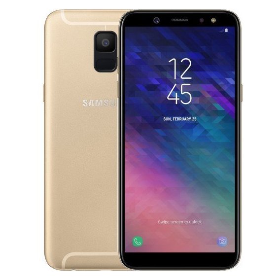 Смартфон Samsung Galaxy A6 (2018) 32GB Gold A600FZ (UA UCRF)