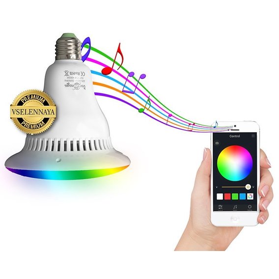 Гаджет для дома Vselennaya Smart LED Music Lamp 02