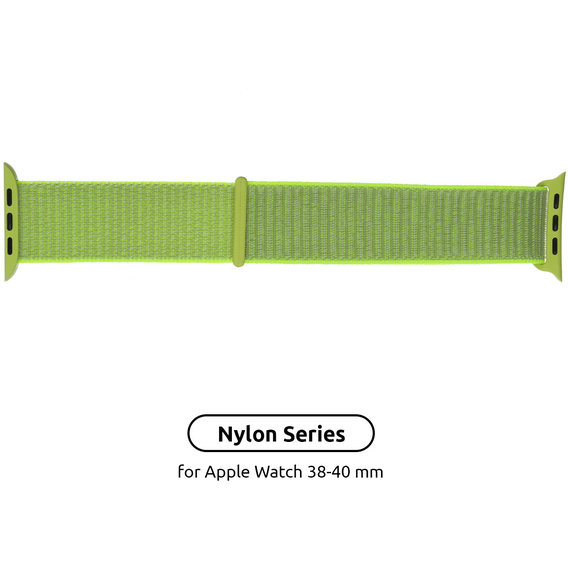 Аксессуар для Watch Armorstandart Nylon Band Green (ARM57849) for Apple Watch 38/40/41mm