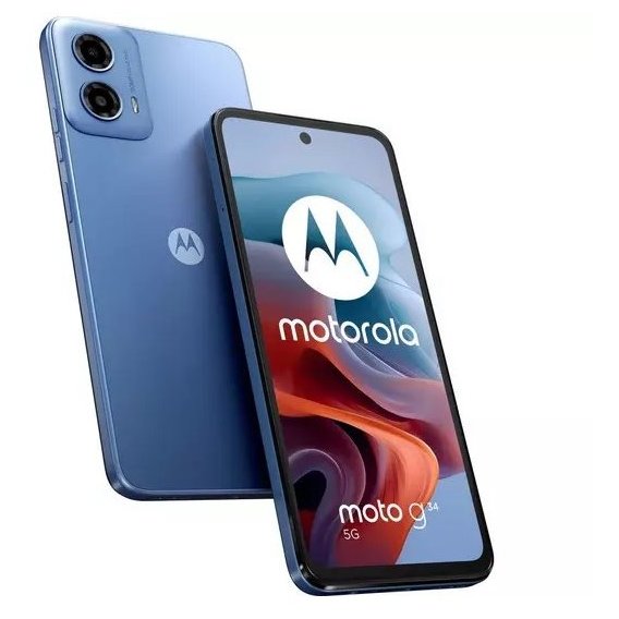 Смартфон Motorola G34 5G 4/128GB Ice Blue