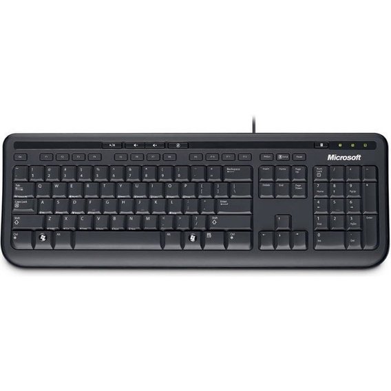 Клавиатура Microsoft Wired 600 Black Ru Ret (ANB-00018)