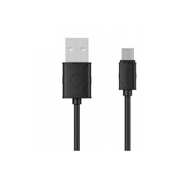 Кабель Baseus USB Cable to microUSB Yaven 1m Black (CAMUN-01)