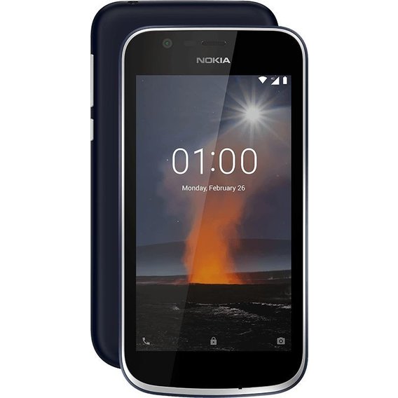 Смартфон Nokia 1 Dual SIM Dark Blue (UA UCRF)