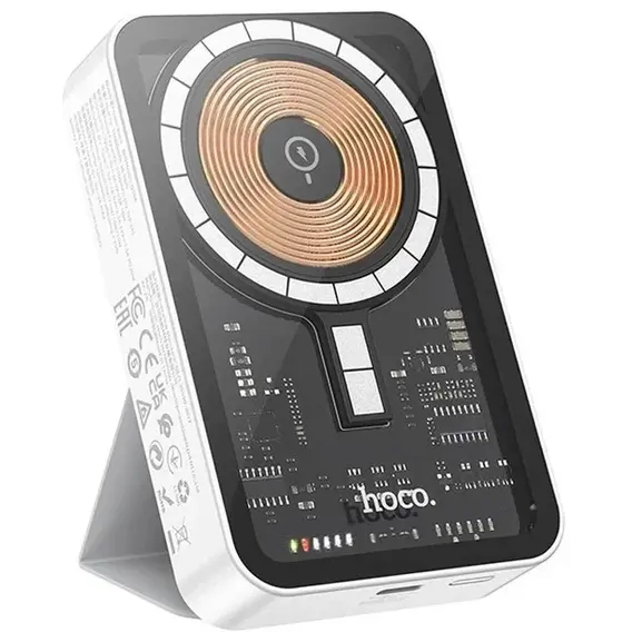 Зовнішній акумулятор Hoco Power Bank 10000mAh Q10A MagSafe 20W White