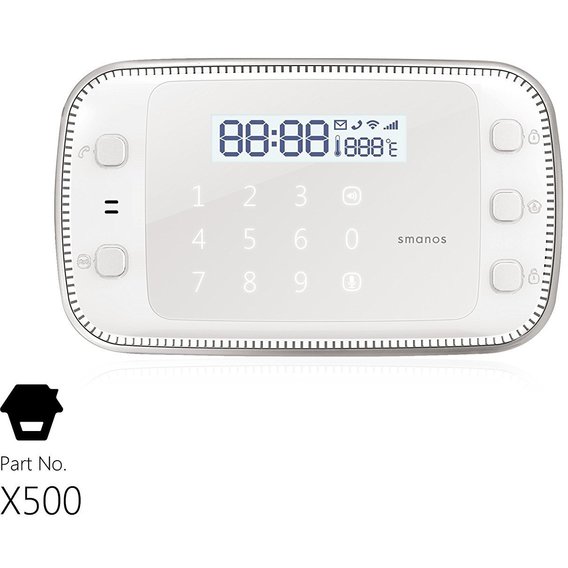 Гаджет для дома Комплект охранной GSM/SMS сигнализации Smanos X500 Wireless