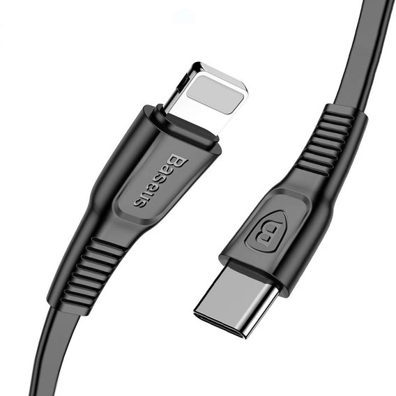 Кабель Baseus Cable USB-C to Lightning Tough PD 1m Black (CAZYSC-A01)
