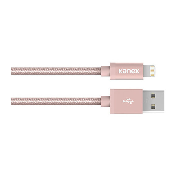 Кабель Kanex USB Cable to Lightning Premium DuraBraid 1.2m Rose Gold (K157-1025-RG4F)