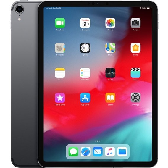 Планшет Apple iPad Pro 11" 2018 Wi-Fi + LTE 512GB Space Gray (MU1F2, MU1K2)