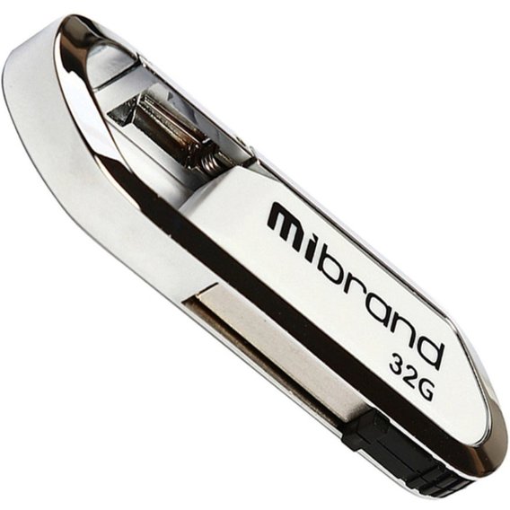 USB-флешка Mibrand 32GB Aligator USB 2.0 White (MI2.0/AL32U7W)