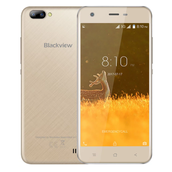 Смартфон Blackview A7 Gold (UA UCRF)