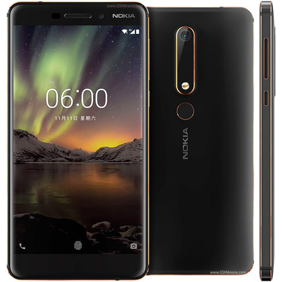 Смартфон Nokia 6 2018 3/32GB Black/Copper (UA UCRF)