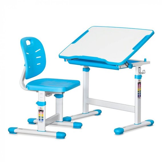Комплект Evo-kids Ergo стол и стул голубой (Evo-06 Ergo BL)