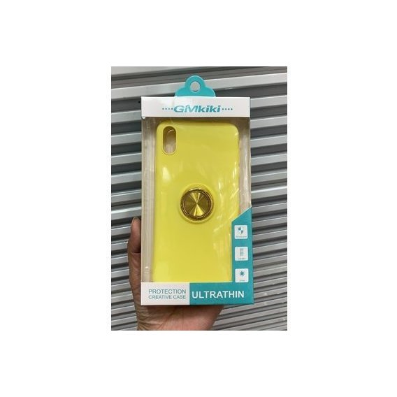 Аксессуар для смартфона Mobile Case Summer ColorRing Magnetic Holder Yellow for Samsung A705 Galaxy A70
