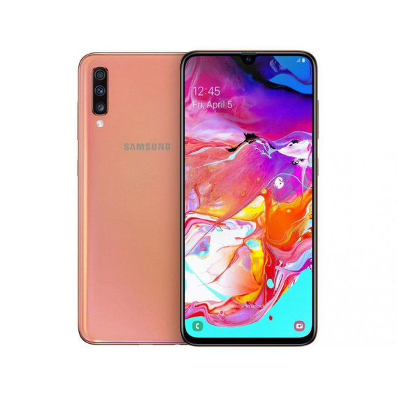 Смартфон Samsung Galaxy A70 2019 6/128GB Coral A705F