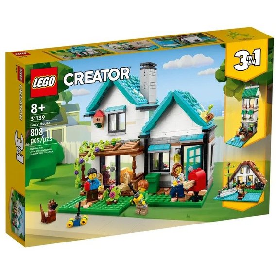 Конструктор LEGO Creator 3-in-1 Уютный дом 808 деталей (31139)