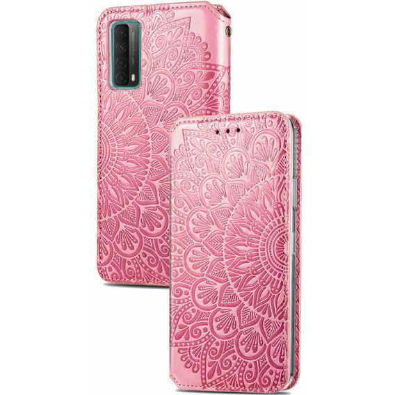 Аксессуар для смартфона Mobile Case Getman Mandala PU Pink for Huawei P Smart 2021
