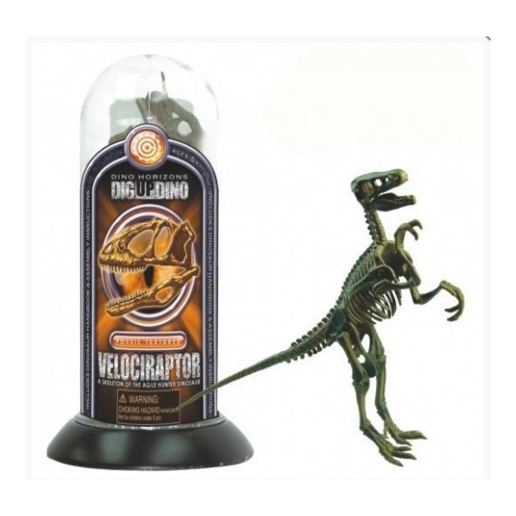 Dino Horizons Test-tube Skeleton Velociraptor (Скелеты динозавтров-Велоцираптор) (D132XVE)