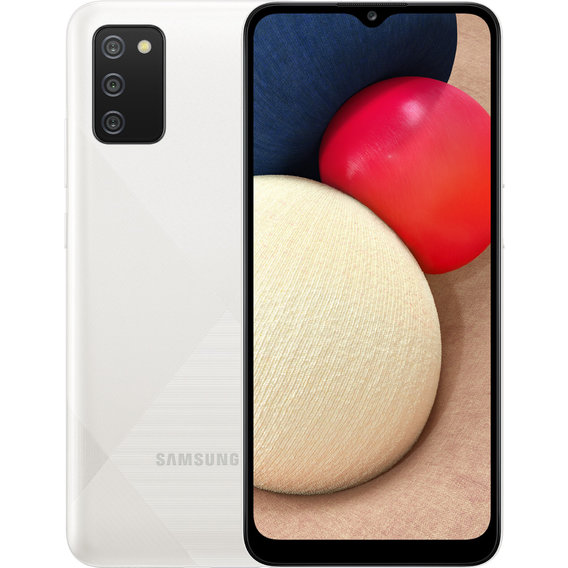 Смартфон Samsung Galaxy A02s 3/32Gb Dual White A025F (UA UCRF)