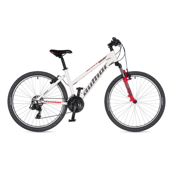 Велосипед AUTHOR 2023 Unica 26, рама 16 белый/красный (2023057)