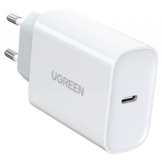Зарядний пристрій Ugreen USB-C Wall Charger CD127 30W White (70161)